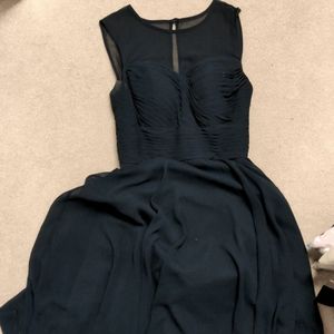 Navy bridesmaid dress